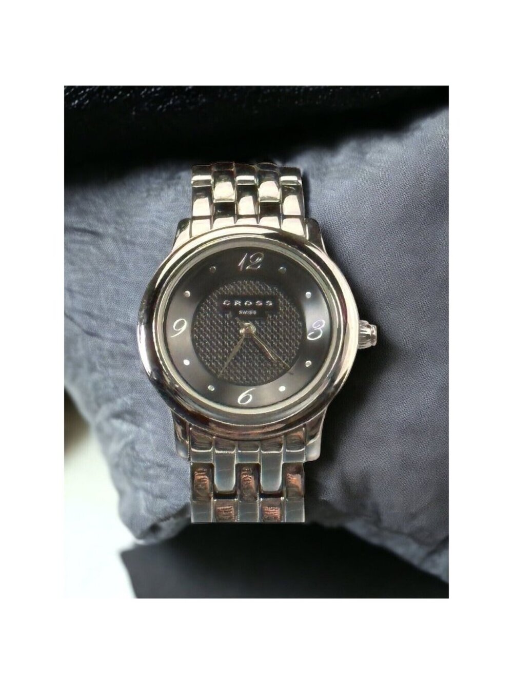 Cross Chicago Stainless Steel Women's Watch WFAK23 Outstanding Con Needs Battery